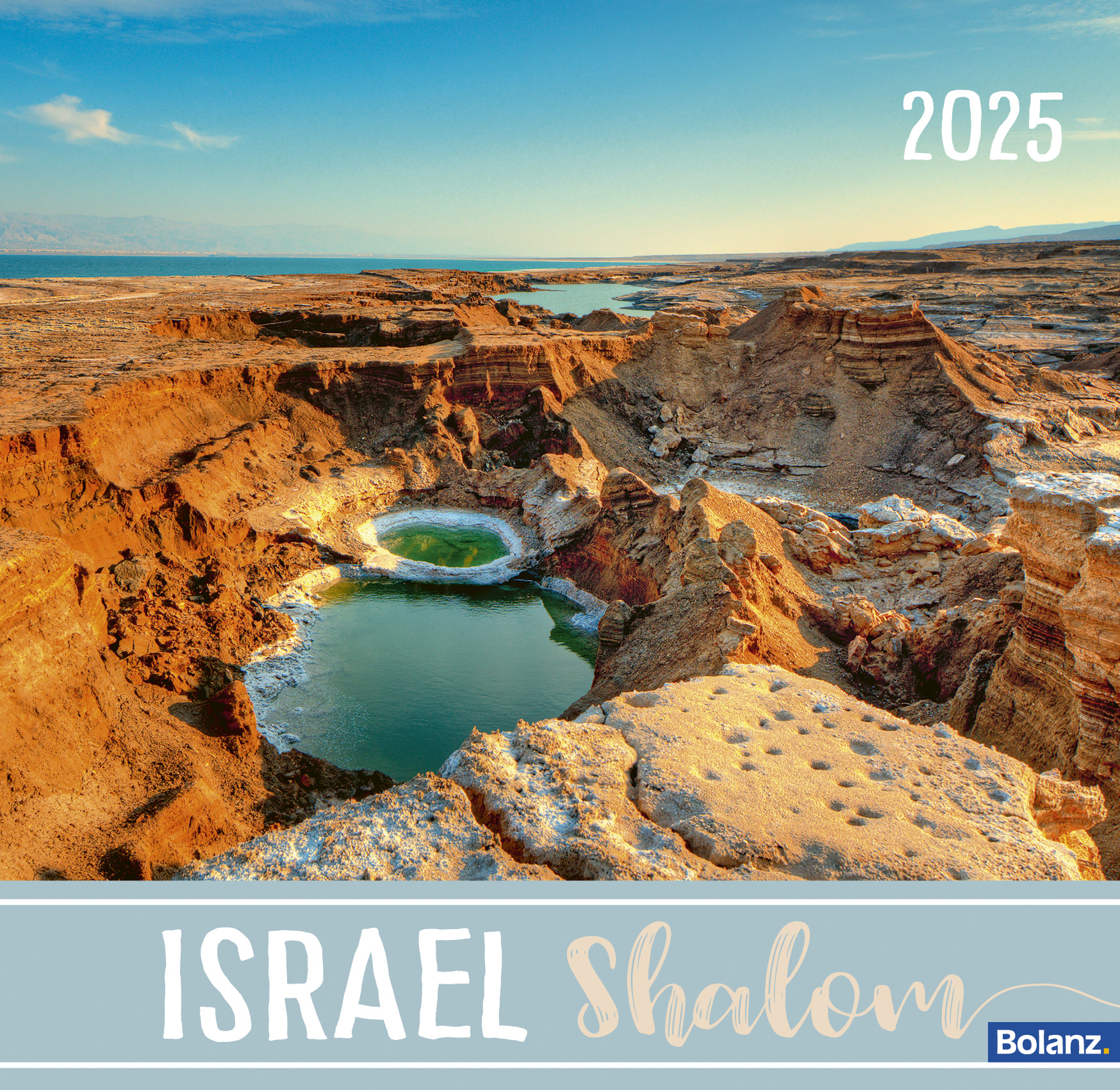 Cover: 9783866038431 | Israel Shalom 2025 | Kalender | 13 S. | Deutsch | 2025