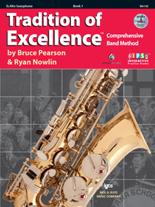 Cover: 9780849770579 | Tradition of Excellence 1 (Alto Sax) | Comprehensive Band Method