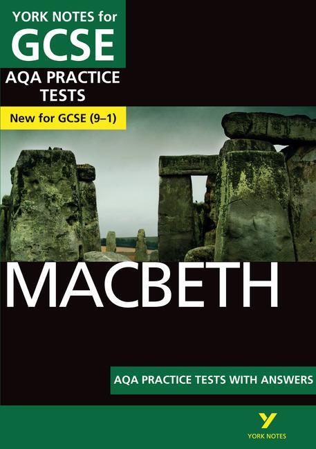 Cover: 9781292236827 | Macbeth PRACTICE TESTS: York Notes for AQA GCSE (9-1) | Alison Powell