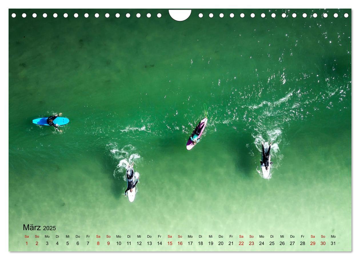 Bild: 9783435329908 | Surfen - die perfekte Welle (Wandkalender 2025 DIN A4 quer),...