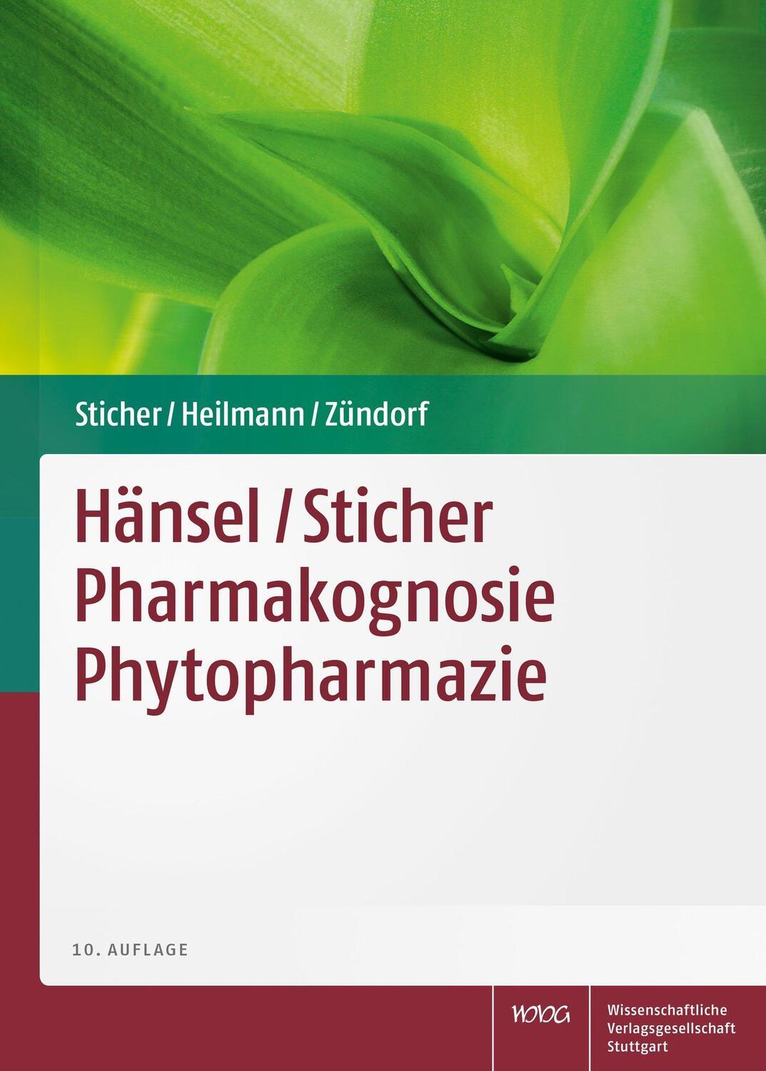 Cover: 9783804731448 | Hänsel/ Sticher Pharmakognosie Phytopharmazie | Otto Sticher (u. a.)