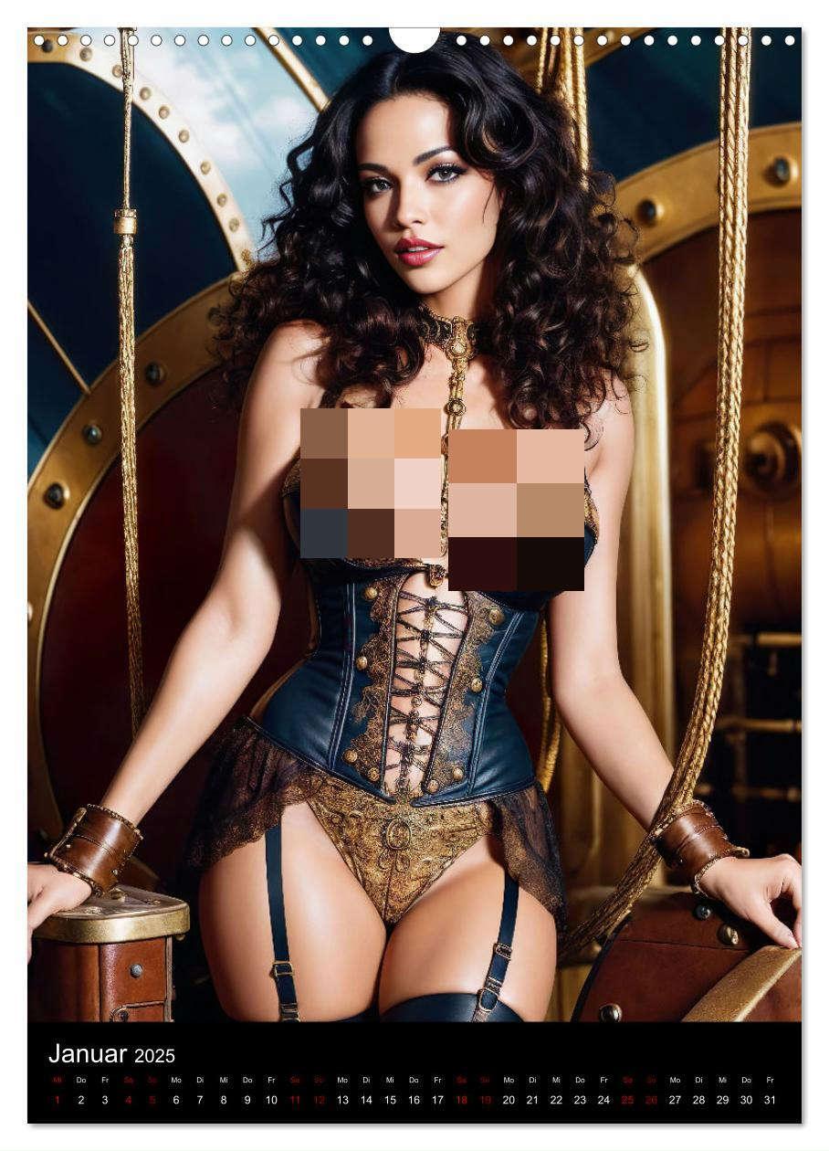 Bild: 9783383761492 | Sexy Steampunk (Wandkalender 2025 DIN A3 hoch), CALVENDO...