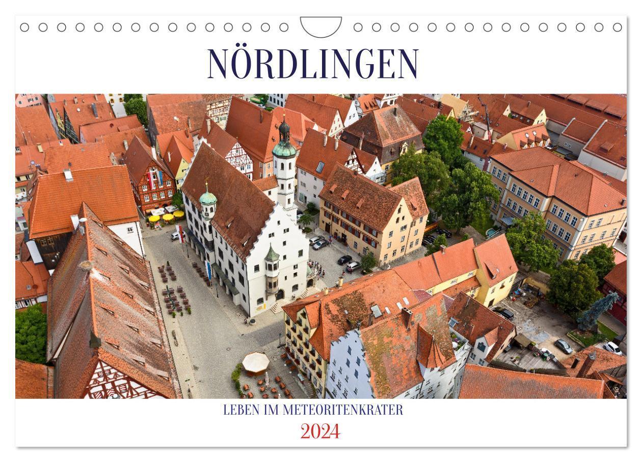 Cover: 9783383694288 | NÖRDLINGEN - Leben im Meteoritenkrater (Wandkalender 2024 DIN A4...