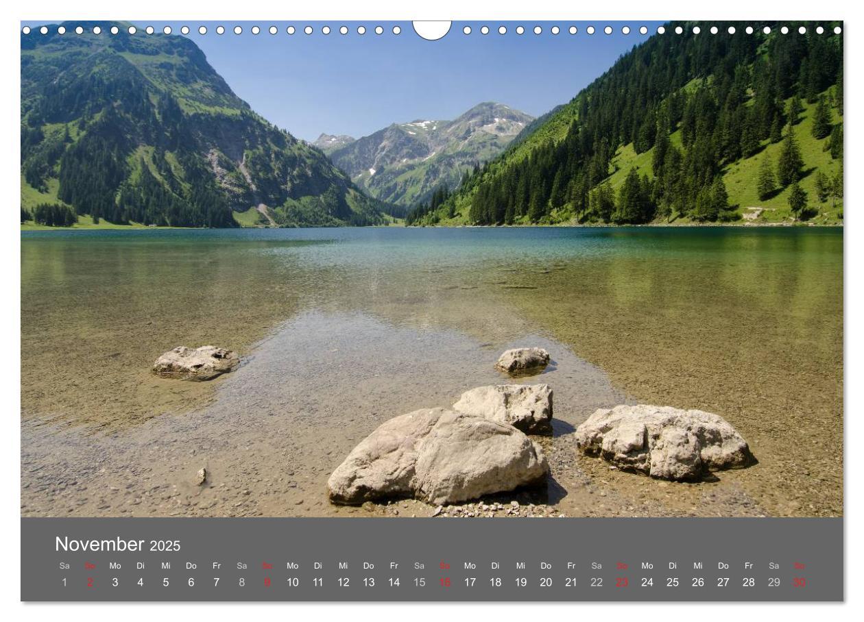 Bild: 9783435728602 | Tannheimer Tal (Wandkalender 2025 DIN A3 quer), CALVENDO...