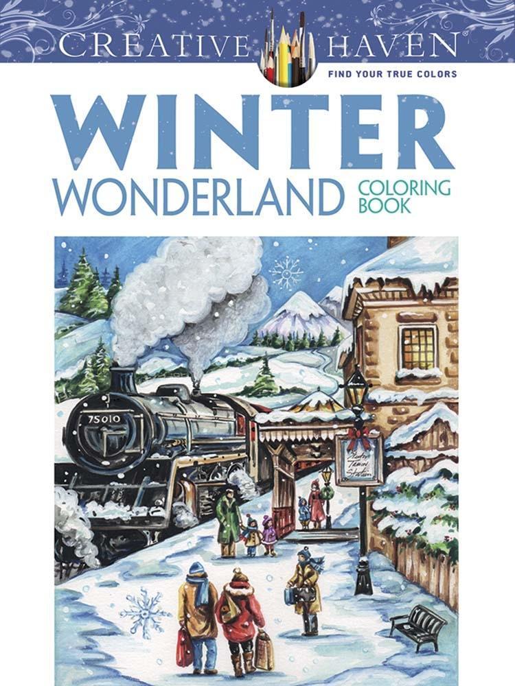 Cover: 9780486805016 | Creative Haven Winter Wonderland Coloring Book | Teresa Goodridge