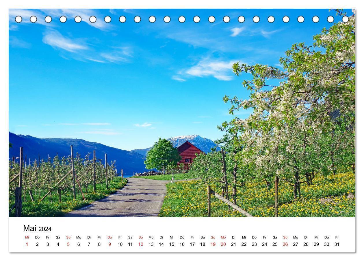 Bild: 9783383442834 | Norwegen 2024 - vom Fjord zum Fjell (Tischkalender 2024 DIN A5...