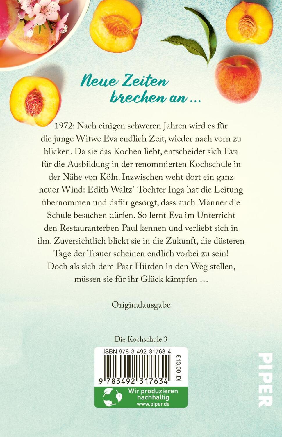 Rückseite: 9783492317634 | Pfirsichbowlen-Tage | Lea Benthin | Taschenbuch | 288 S. | Deutsch