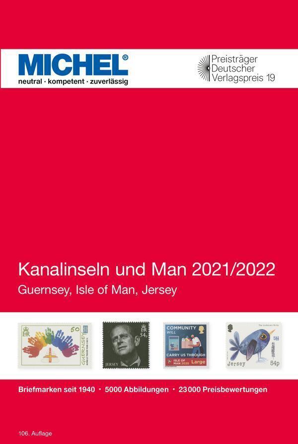 Cover: 9783954023646 | Kanalinseln und Man 2021/2022 | Europa Teil 14 | Michel | Buch | 2021