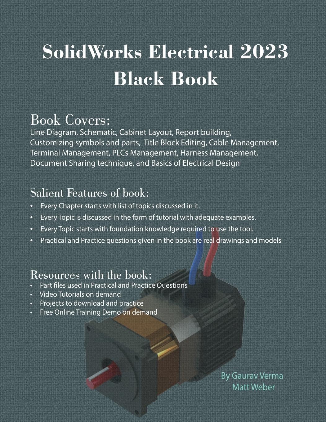 Cover: 9781774590898 | SolidWorks Electrical 2023 Black Book | Gaurav Verma (u. a.) | Buch