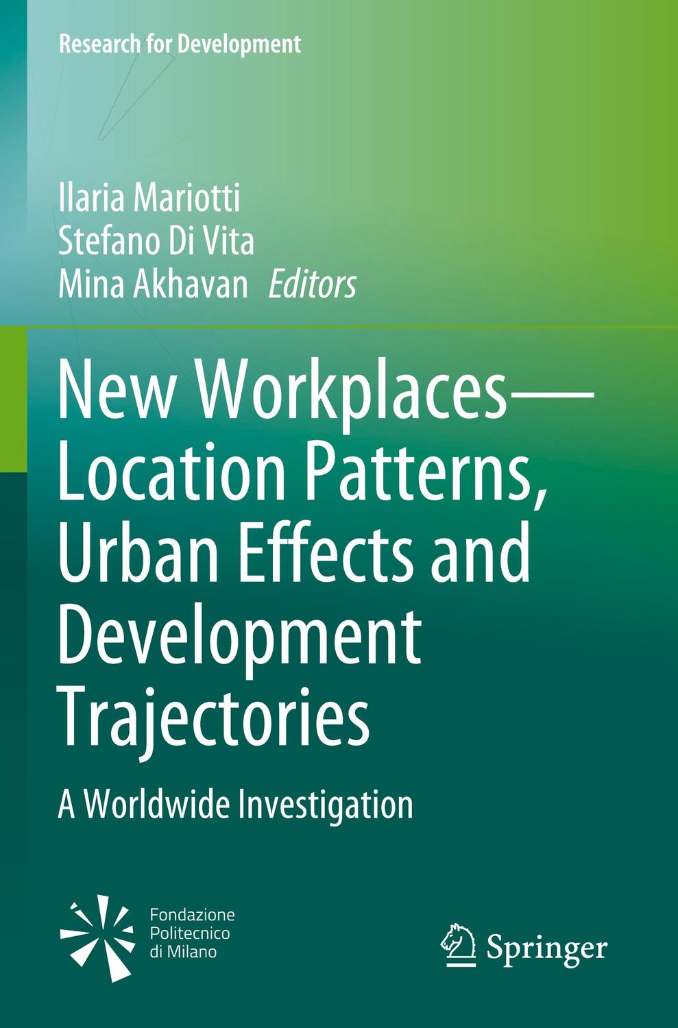 Cover: 9783030634452 | New Workplaces¿Location Patterns, Urban Effects and Development...