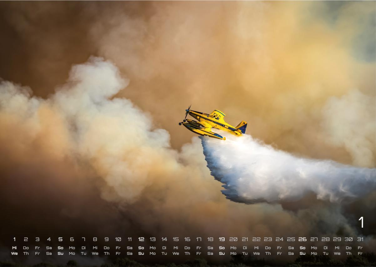 Bild: 9783986733995 | FIREFIGHTER - Retter in der Not - Feuerwehr - 2025 - Kalender DIN A3