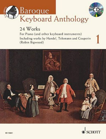 Cover: 9781847613059 | Baroque Keyboard Anthology Vol. 1 | 29 Works | ROBIN BIGWOOD | 2016