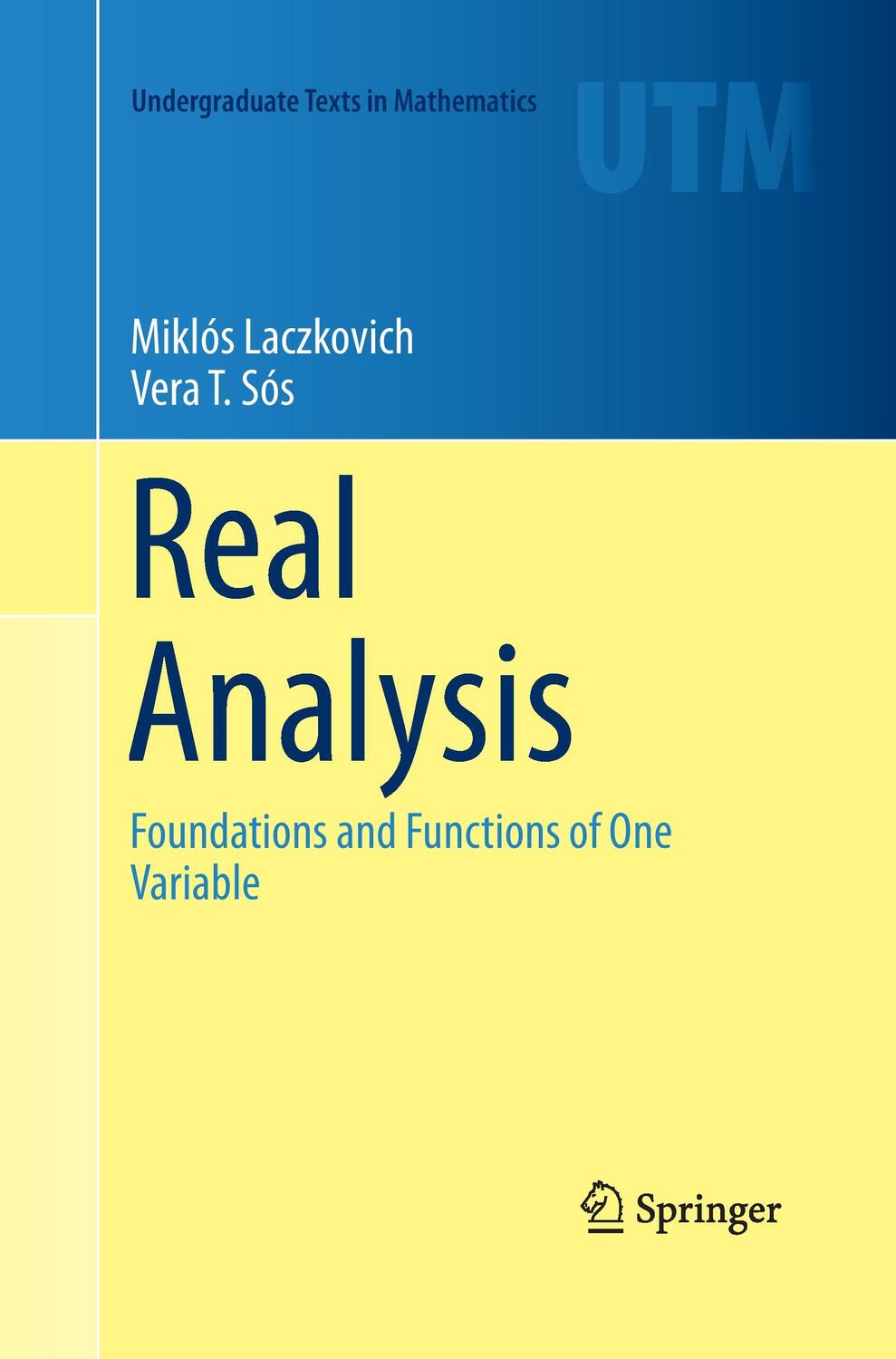 Cover: 9781493942220 | Real Analysis | Foundations and Functions of One Variable | Buch | x