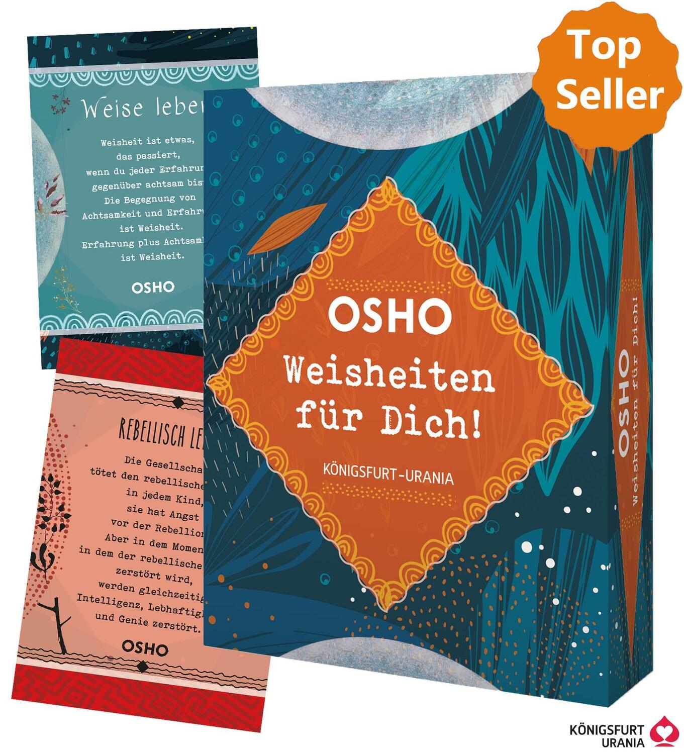 Cover: 9783868261875 | OSHO Weisheiten für dich! | Set mit Booklet und Karten | international