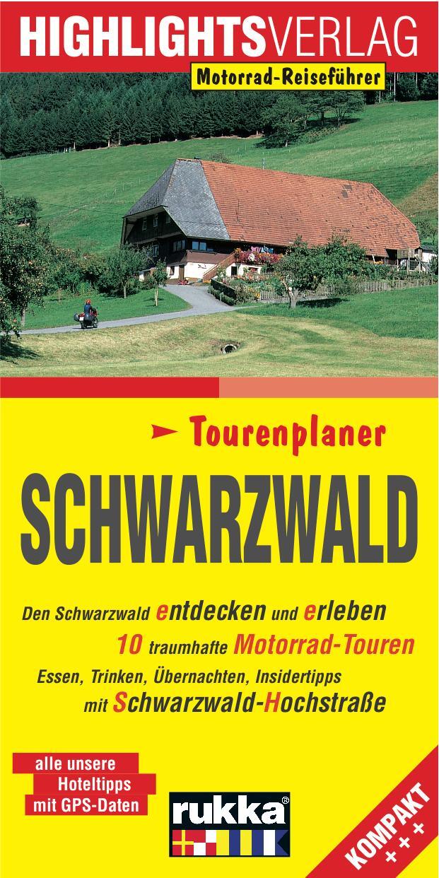 Cover: 9783933385536 | Schwarzwald | 10 Tagestouren für Motorradfahrer | Sylva Harasim | Buch