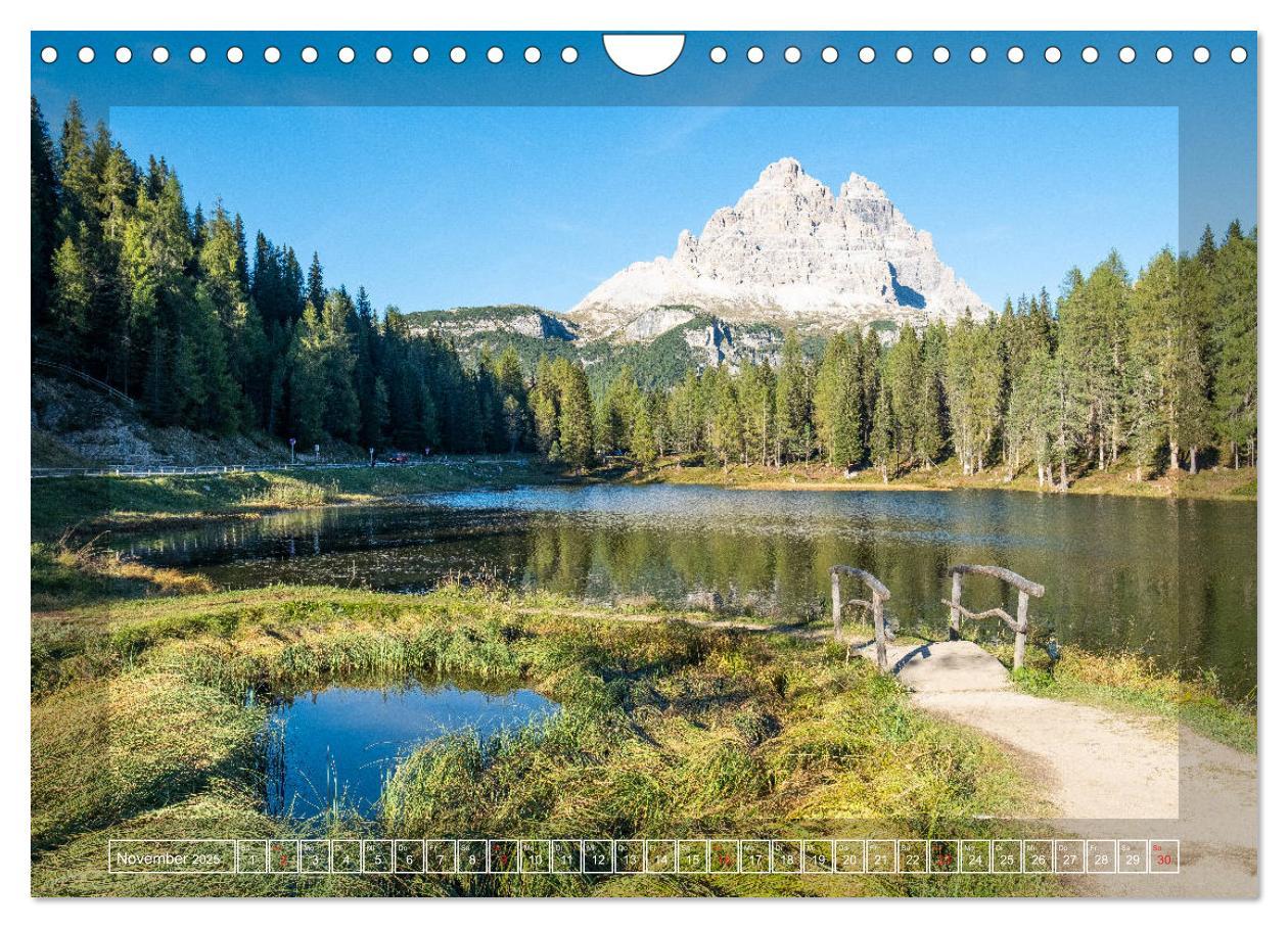 Bild: 9783435228768 | Bergerlebnis Dolomiten (Wandkalender 2025 DIN A4 quer), CALVENDO...