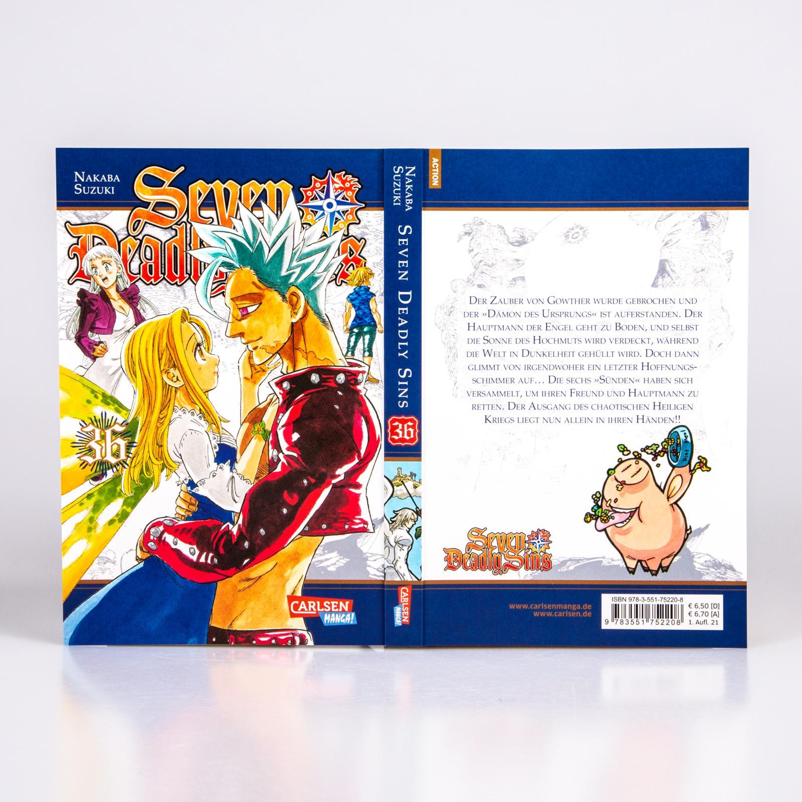 Bild: 9783551752208 | Seven Deadly Sins 36 | Mittelalterliche Fantasy-Action mit Witz | Buch