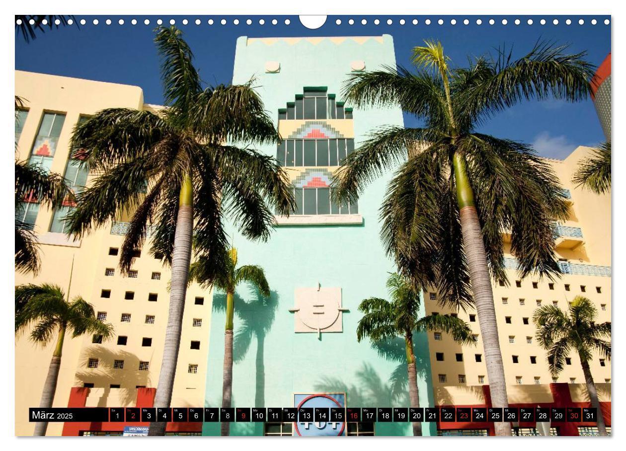 Bild: 9783435743544 | Miami und Florida (Wandkalender 2025 DIN A3 quer), CALVENDO...