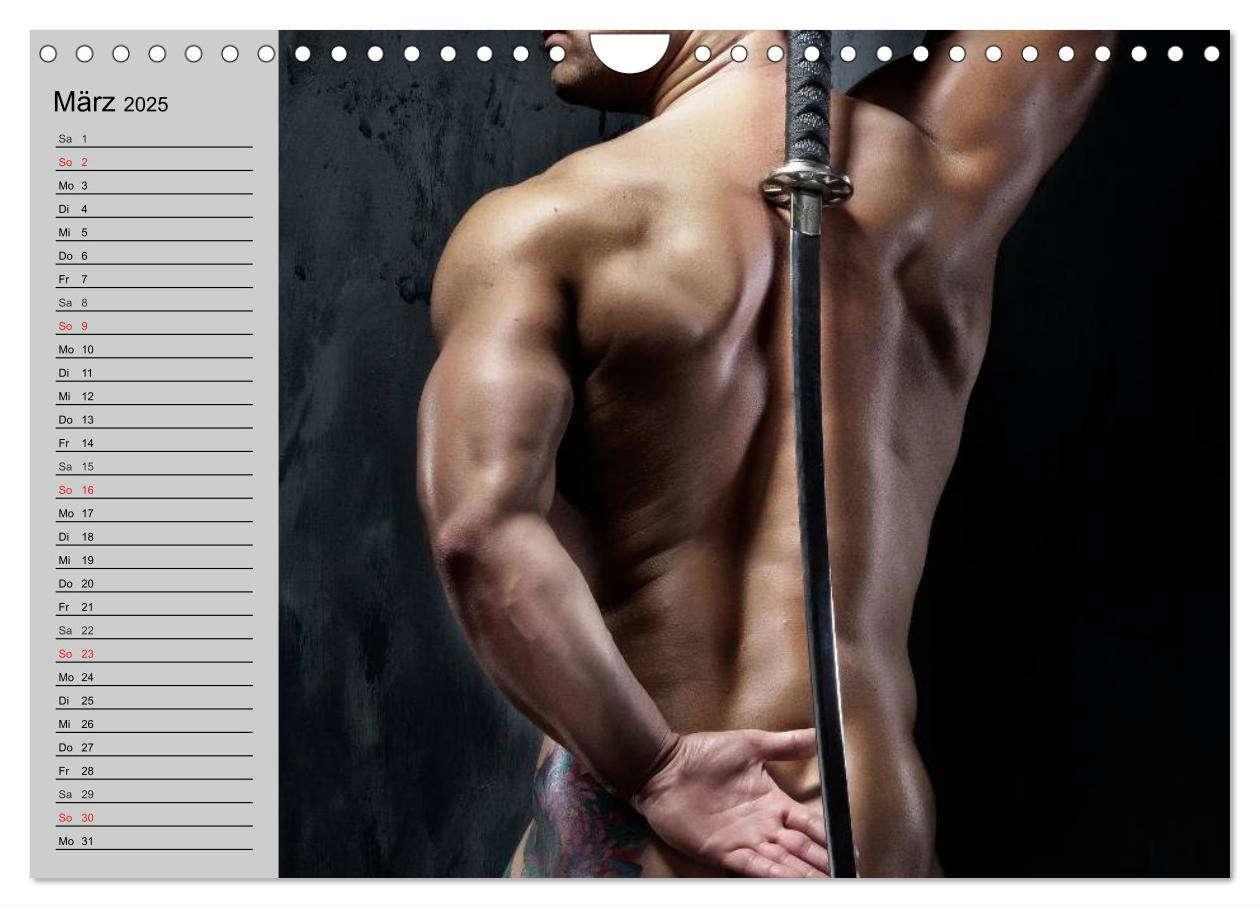 Bild: 9783435541102 | Erotische Männer. Adonis und Co. (Wandkalender 2025 DIN A4 quer),...