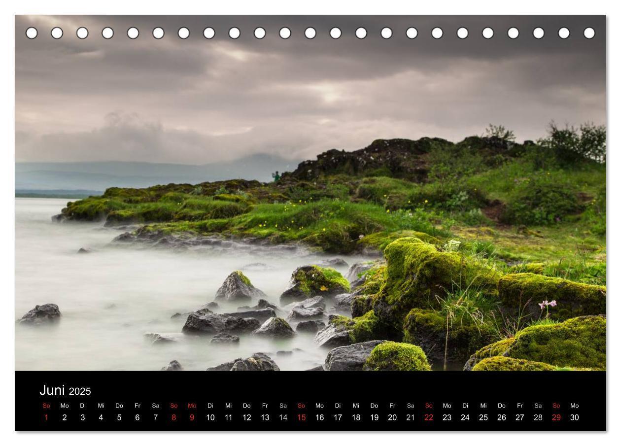 Bild: 9783435519217 | Islands Landschaften - Wasser, Eis und grünes Moos (Tischkalender...