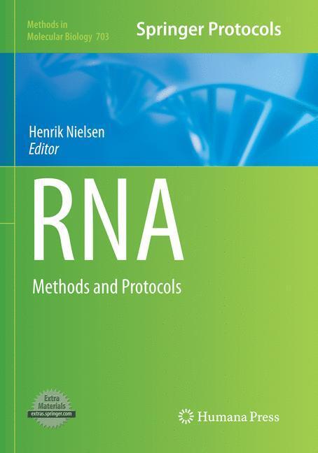 Cover: 9781493956432 | RNA | Methods and Protocols | Henrik Nielsen | Taschenbuch | Paperback