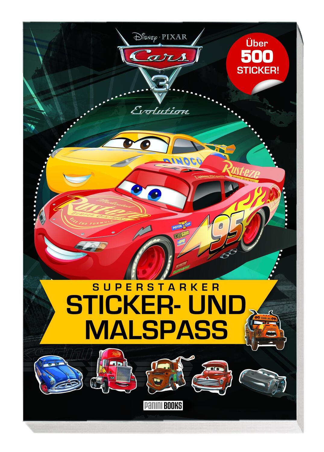 Cover: 9783833235061 | Disney Cars 3: Superstarker Sticker- und Malspaß | Taschenbuch | 2017