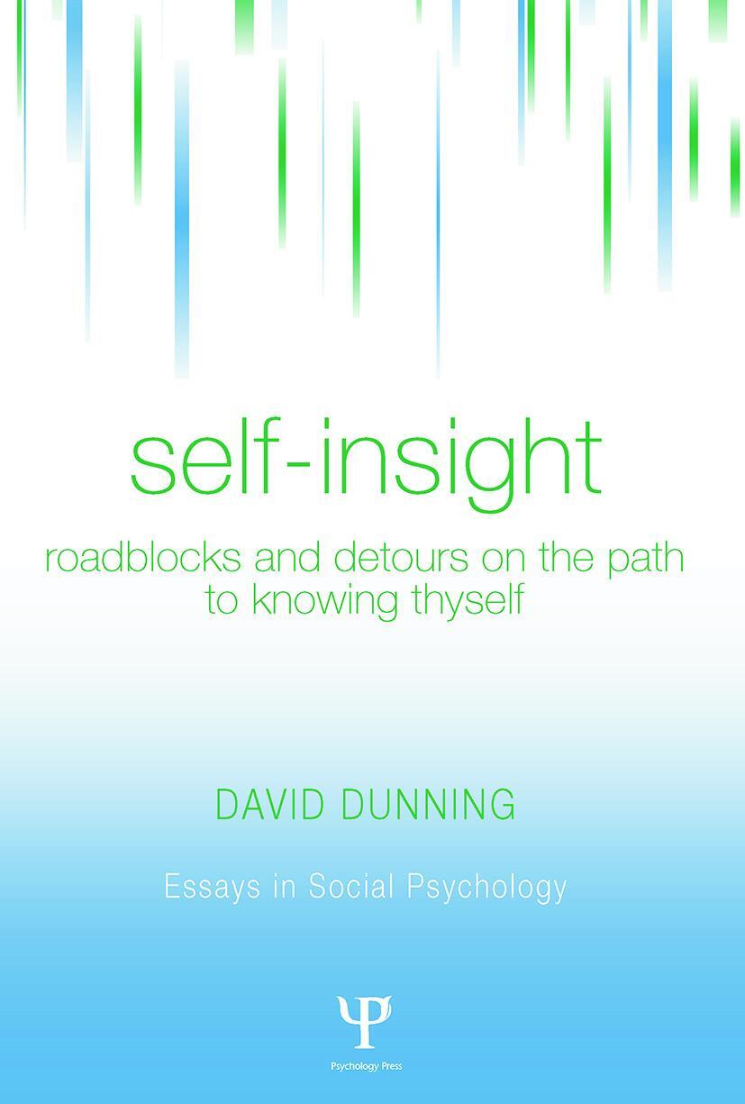Cover: 9780415654173 | Self-Insight | Roadblocks and Detours on the Path to Knowing Thyself