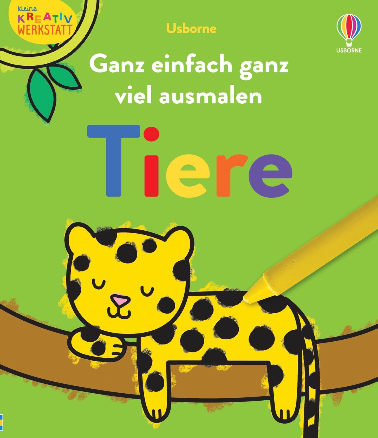 Cover: 9781035702596 | Kleine Kreativ-Werkstatt: Ganz einfach ganz viel ausmalen: Tiere