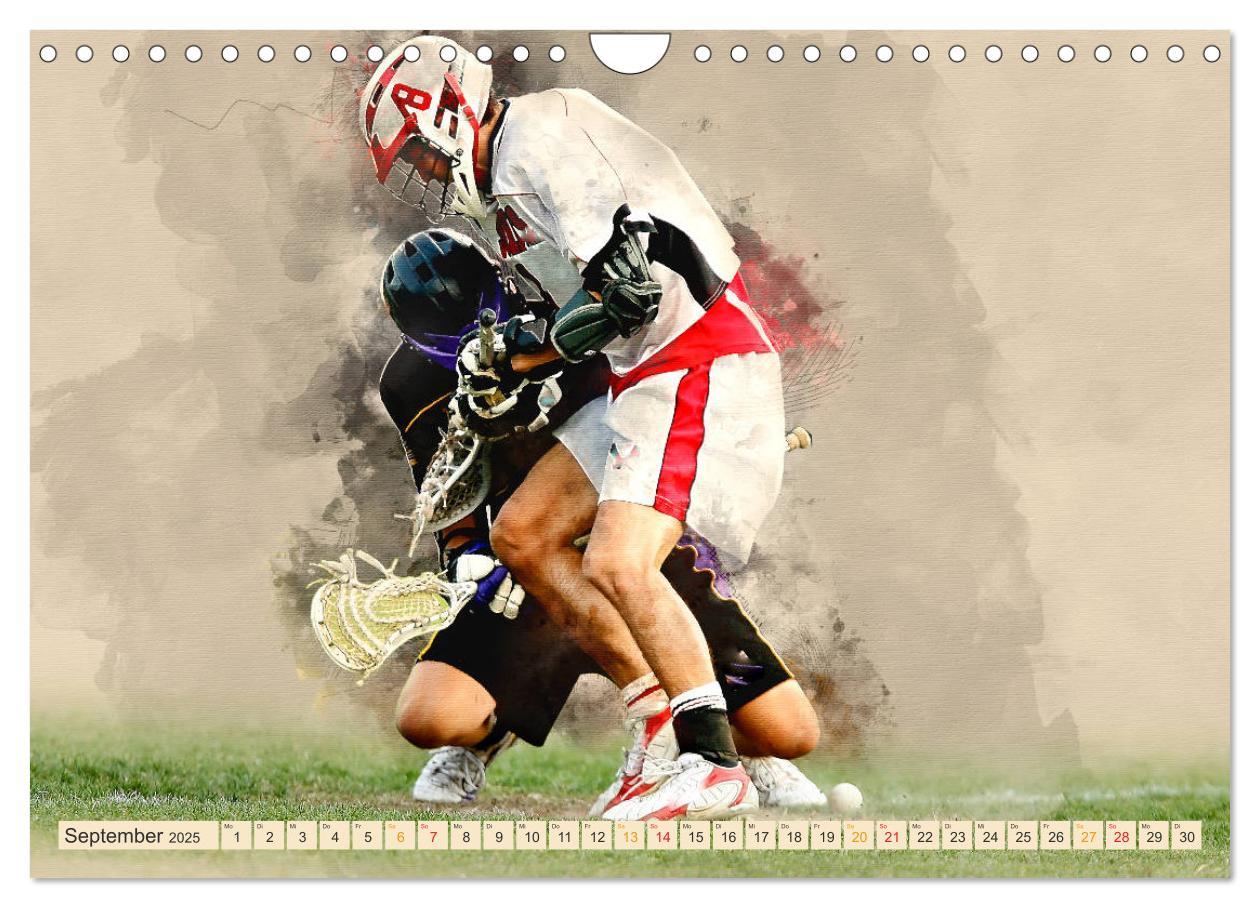 Bild: 9783435402205 | Ich liebe Lacrosse (Wandkalender 2025 DIN A4 quer), CALVENDO...