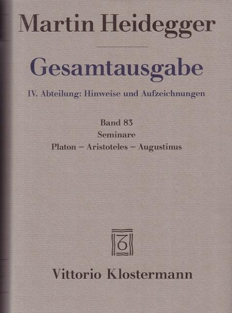 Cover: 9783465037644 | Gesamtausgabe. 4 Abteilungen / Seminare. Platon - Aristoteles -...