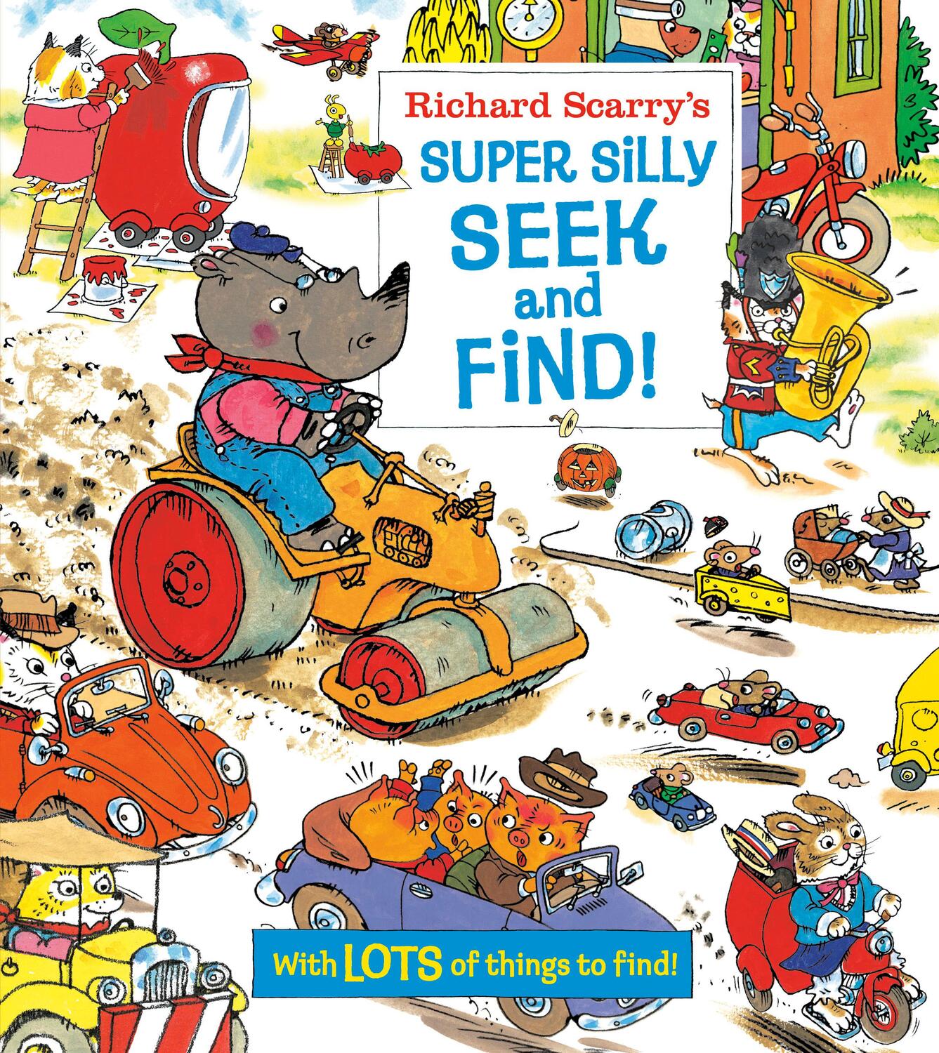 Cover: 9780593310229 | Richard Scarry's Super Silly Seek and Find! | Richard Scarry | Buch