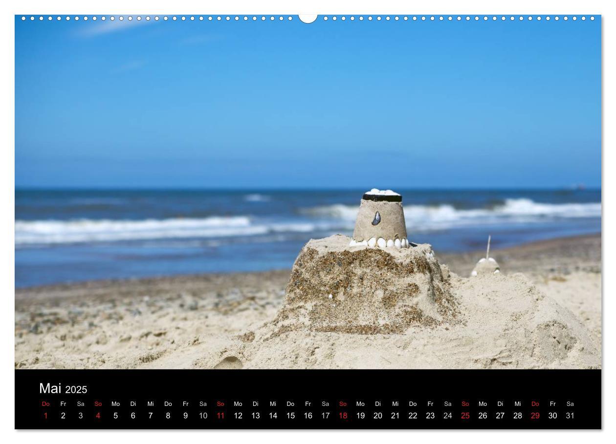 Bild: 9783435767946 | Dänemarks Nordseeküste (Wandkalender 2025 DIN A2 quer), CALVENDO...