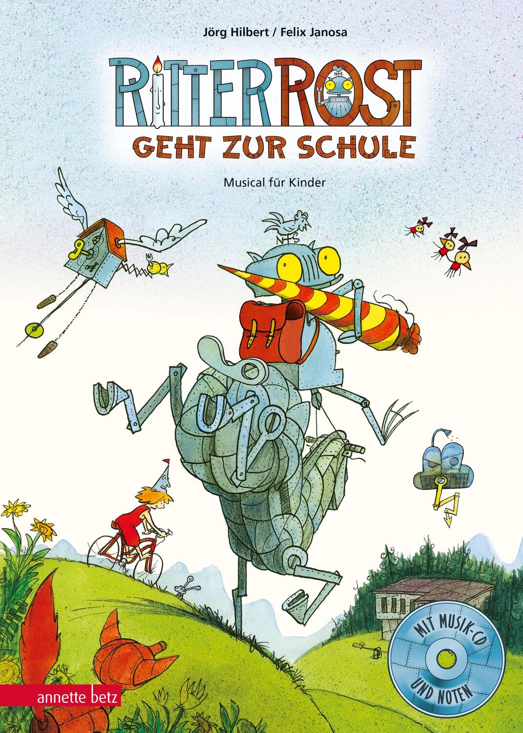 Cover: 9783219118377 | Ritter Rost 8: Ritter Rost geht zur Schule (Ritter Rost mit CD, Bd. 8)