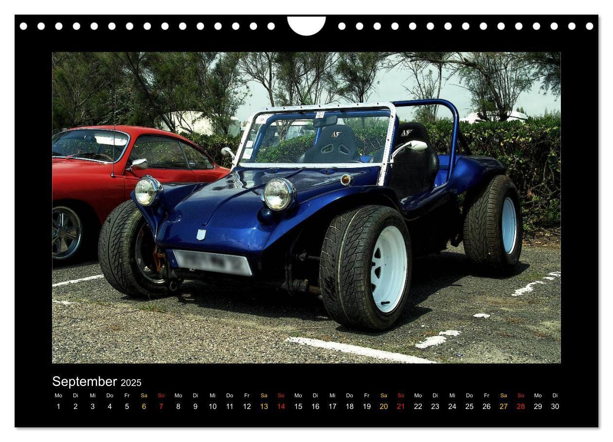 Bild: 9783435593019 | Buggys - die Kultautos der 80er (Wandkalender 2025 DIN A4 quer),...