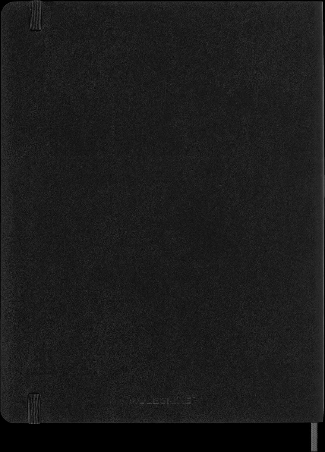 Bild: 8056598853308 | Moleskine Smart Notebook, Extra Large, Ruled, Black, Soft Cover...