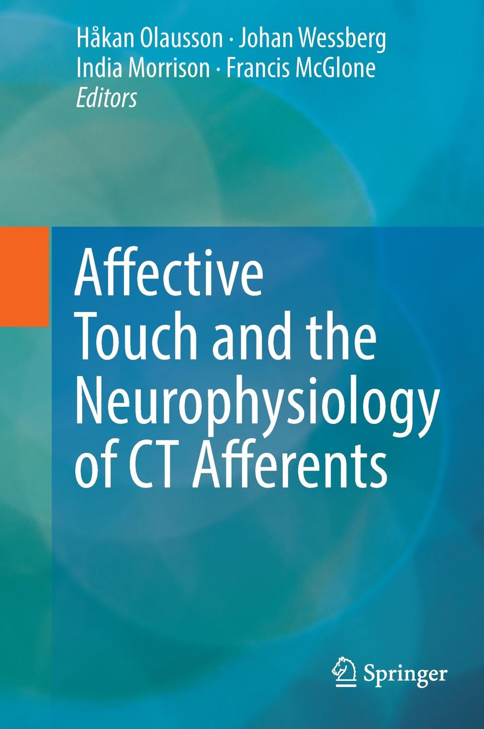 Cover: 9781493964161 | Affective Touch and the Neurophysiology of CT Afferents | Buch | xiii