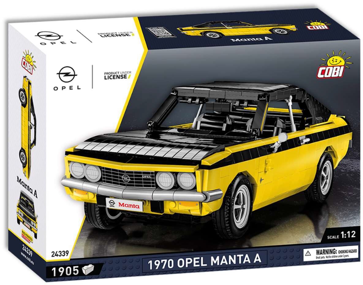 Cover: 5902251243395 | COBI 24339 - Opel Manta A, Baujahr 1970, 1.905 Klemmbausteine,...