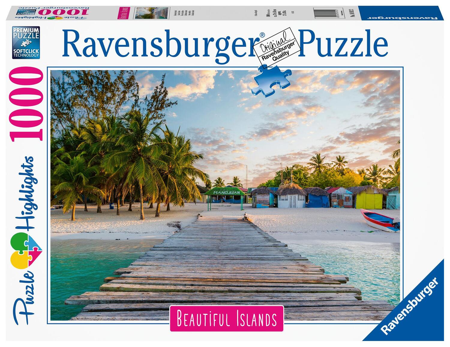 Cover: 4005556169122 | Ravensburger Puzzle Beautiful Islands 16912 - Karibische Insel -...