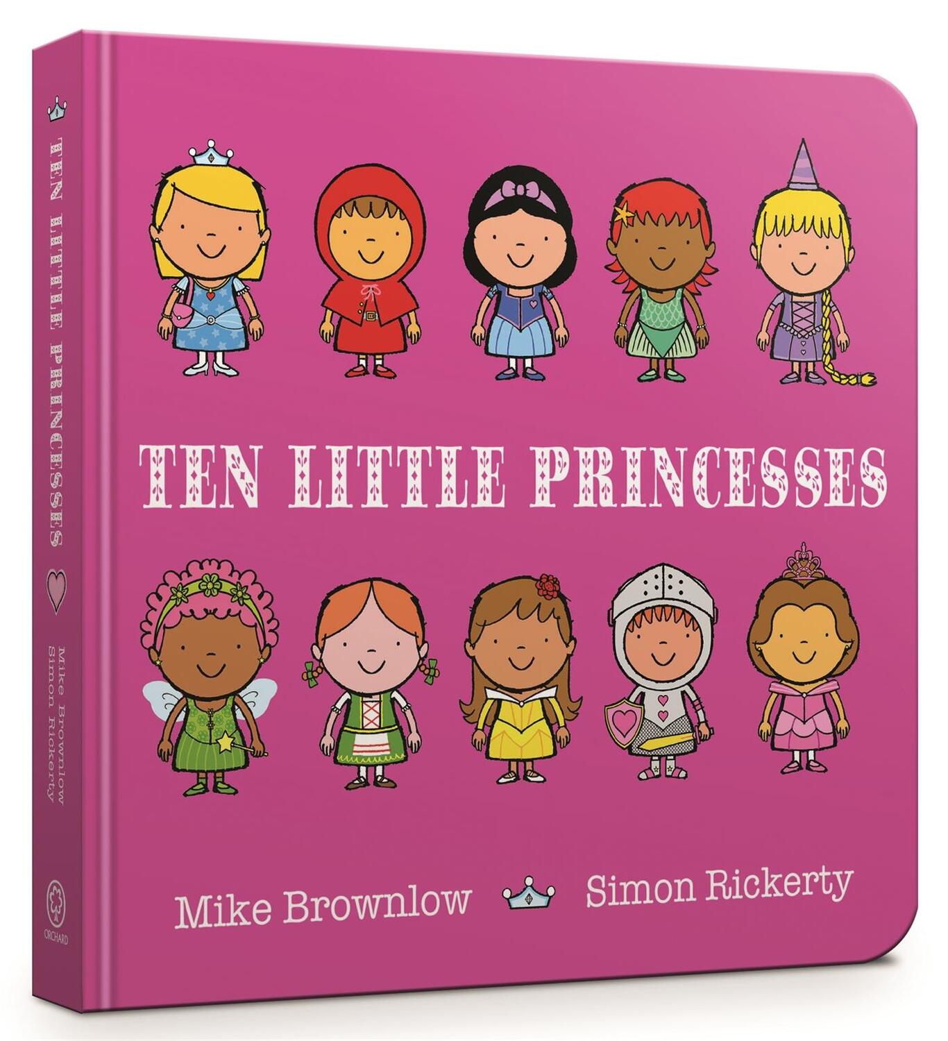 Cover: 9781408346471 | Ten Little Princesses | Board Book | Mike Brownlow | Buch | Ten Little