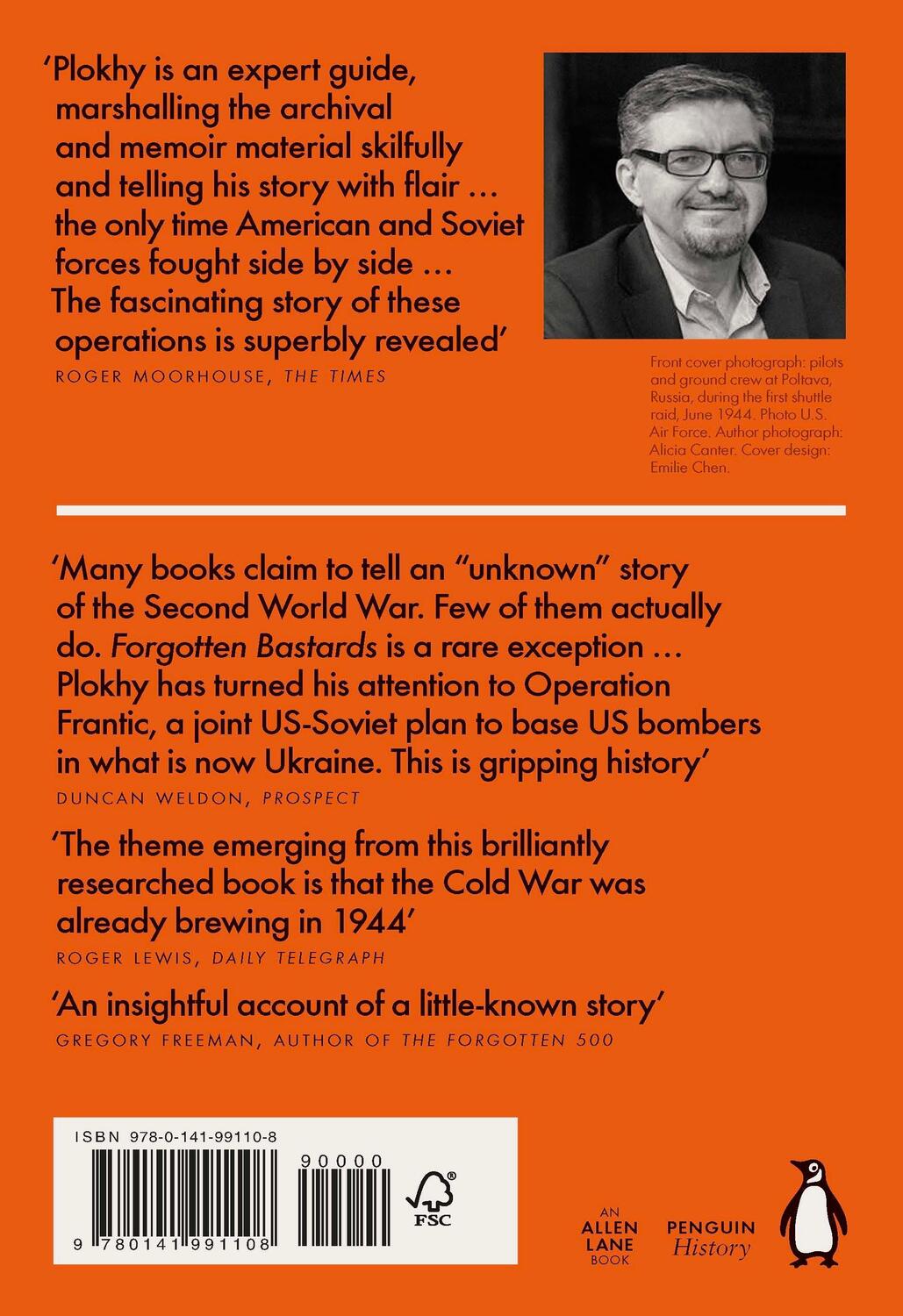 Rückseite: 9780141991108 | Forgotten Bastards of the Eastern Front | Serhii Plokhy | Taschenbuch