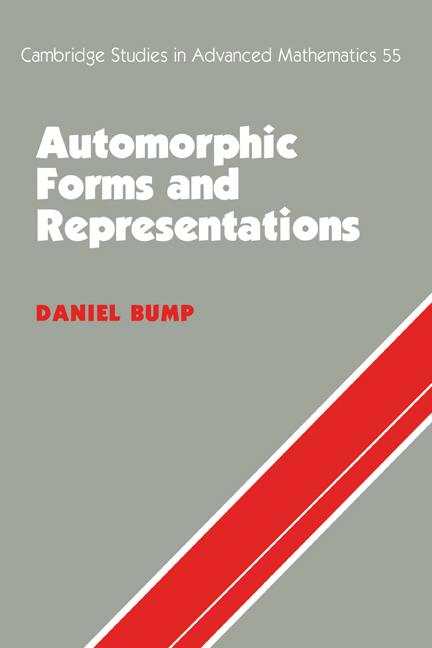 Cover: 9780521658188 | Automorphic Forms and Representations | Daniel Bump | Taschenbuch