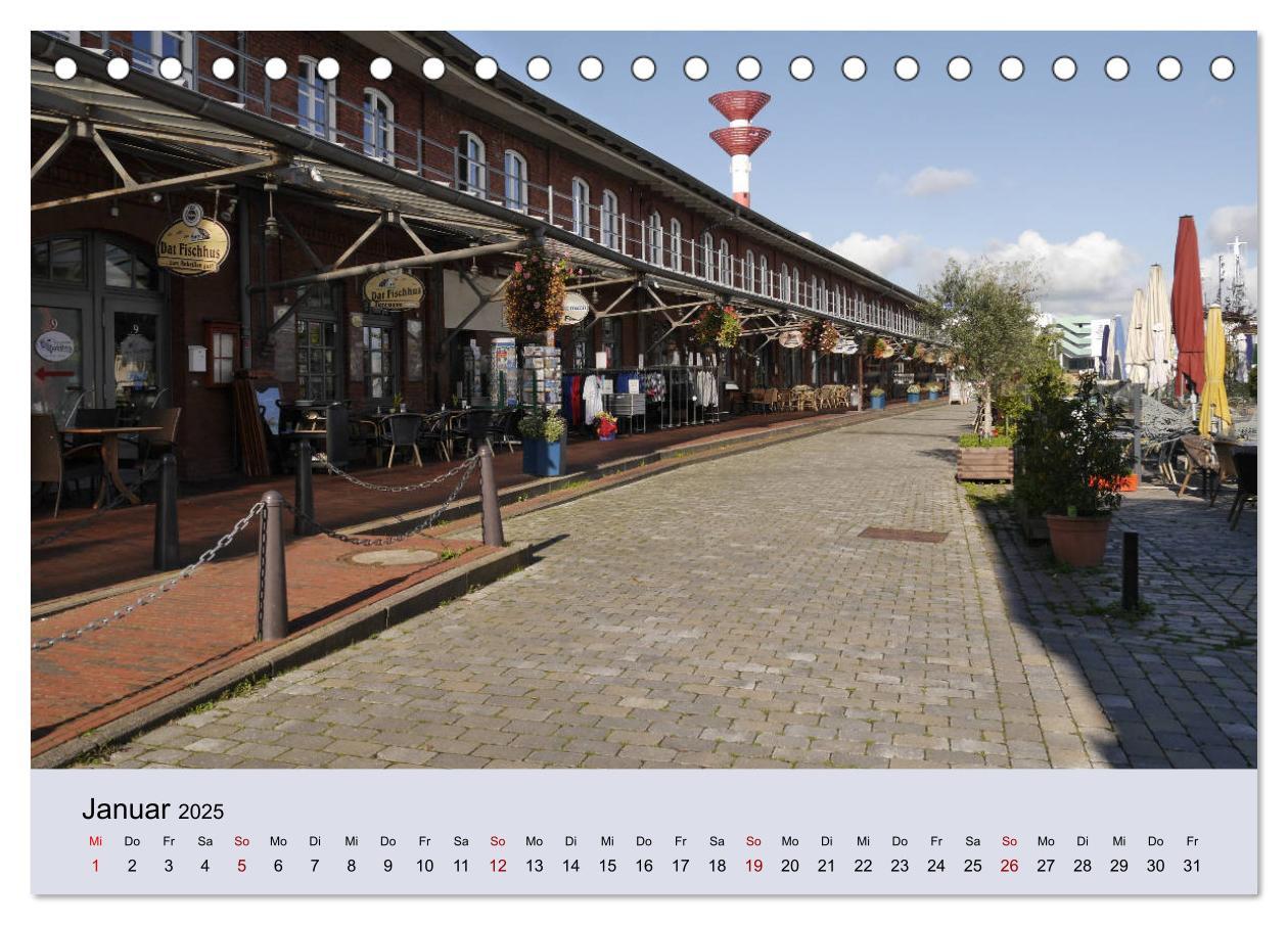 Bild: 9783435355181 | Bremerhaven. Die Seestadt an der Nordseeküste (Tischkalender 2025...