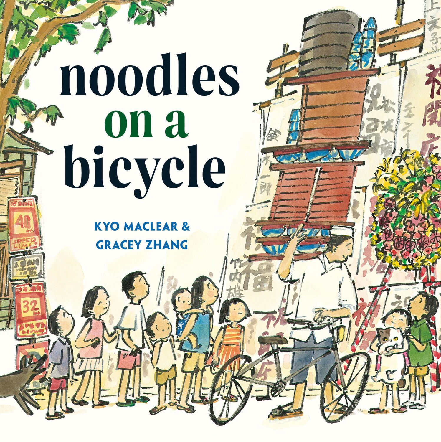 Cover: 9780593706084 | Noodles on a Bicycle | Kyo Maclear | Buch | Einband - fest (Hardcover)