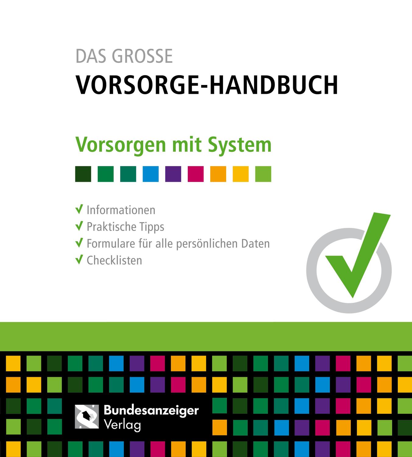 Cover: 9783846208465 | Das Große Vorsorge-Handbuch | Stück | Europäischer Notfall-Ausweis