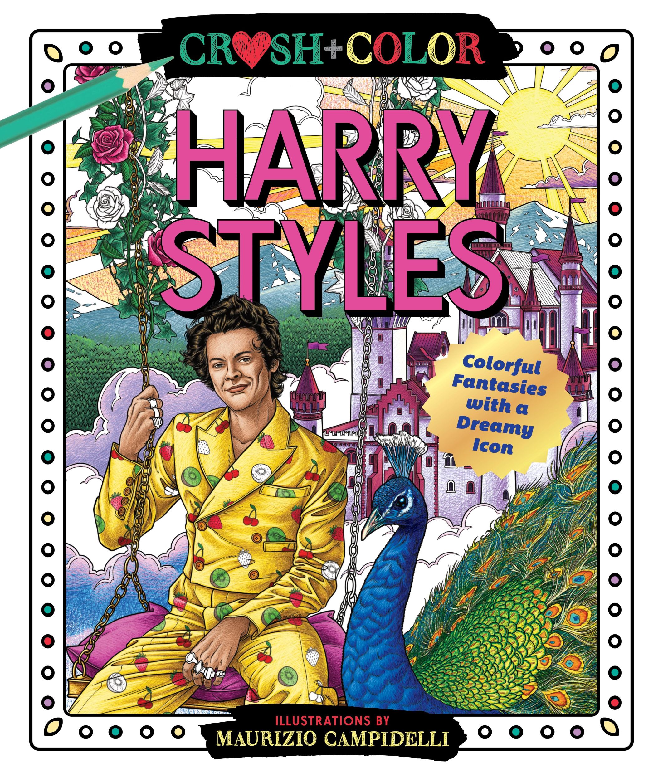 Autor: 9781250285539 | Crush and Color: Harry Styles | Colorful Fantasies with a Dreamy Icon