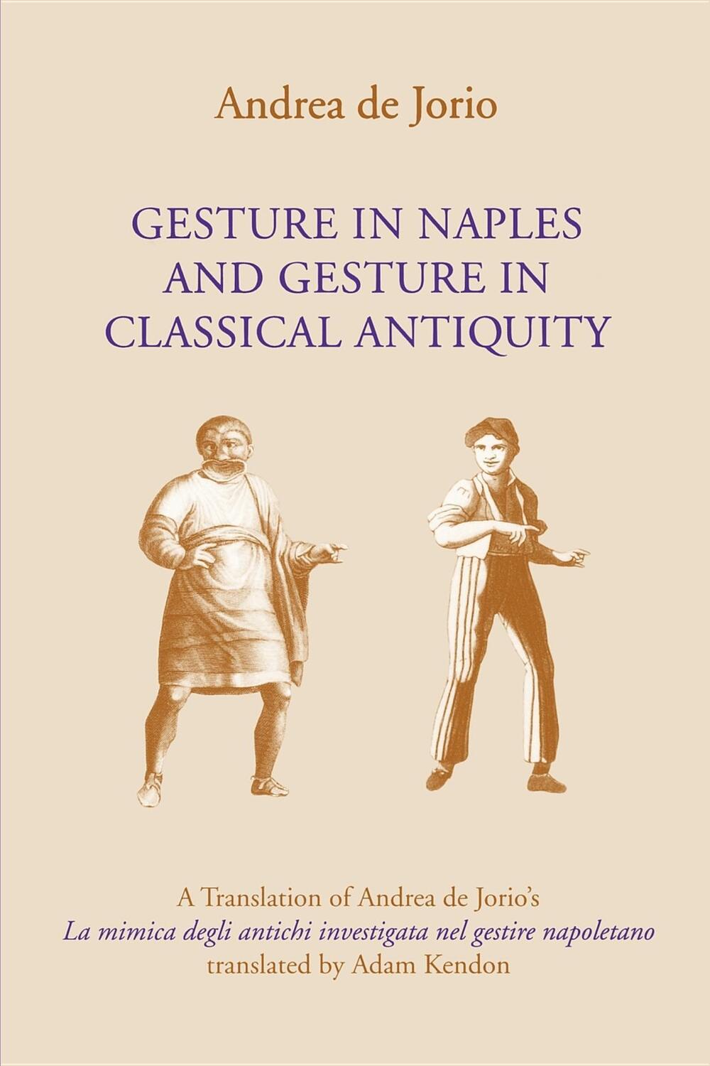 Cover: 9780253215062 | Gesture in Naples and Gesture in Classical Antiquity | Kendon (u. a.)