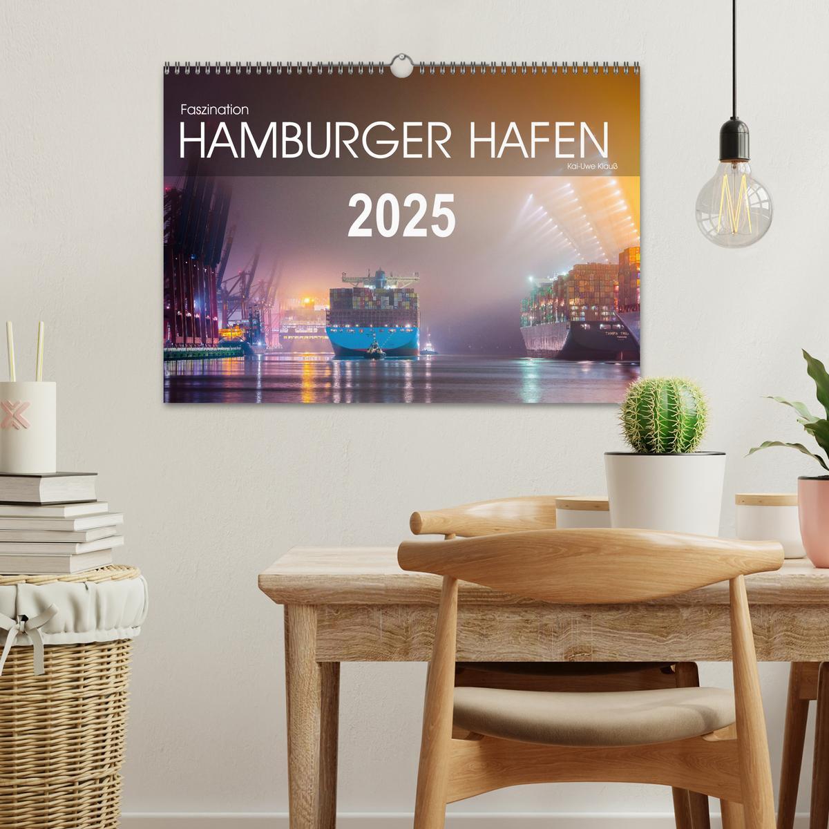 Bild: 9783383964435 | Faszination Hamburger Hafen (Wandkalender 2025 DIN A3 quer),...