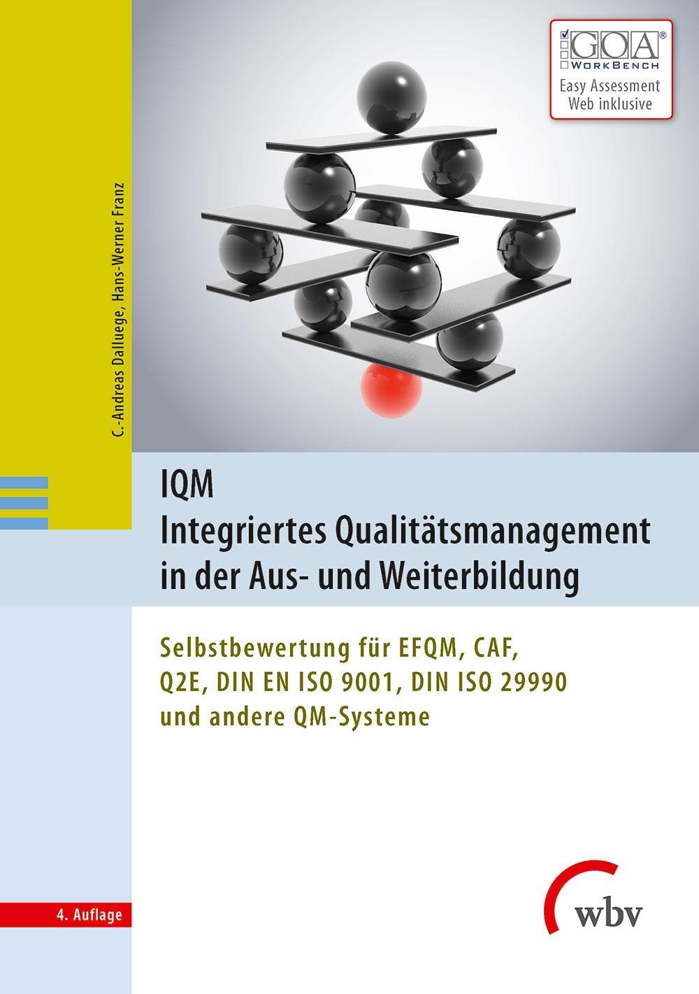 Cover: 9783763953585 | IQM Integriertes Qualitätsmanagement in der Aus- und Weiterbildung