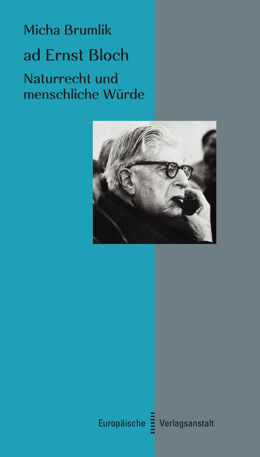 Cover: 9783863931346 | ad Ernst Bloch | Naturrecht und menschliche Würde | Micha Brumlik