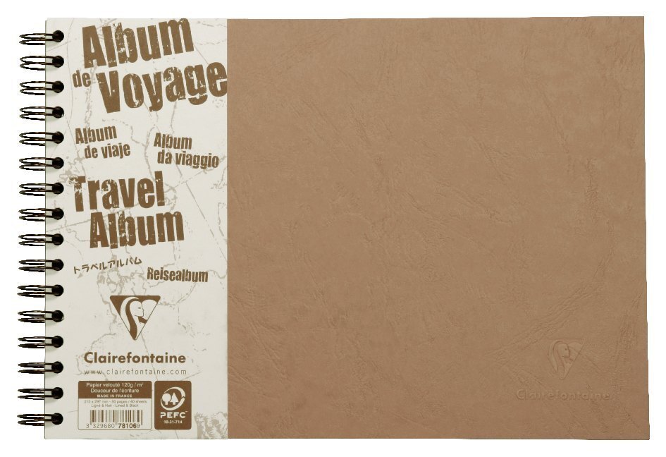 Cover: 3329680781069 | Reisealbum Age Bag A4 quer liniert und blanko 40 Blatt | Buch | 2020